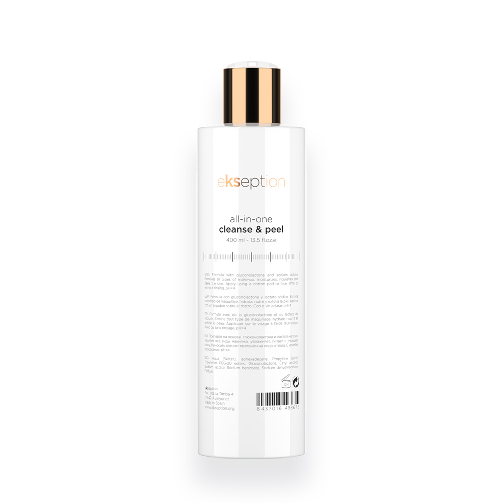 Ekseption all-in-one cleanse & peel - Producto Profesional para el Cuidado de la Piel